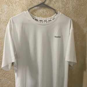 Reebok White Short Sleeve Men Shirt
